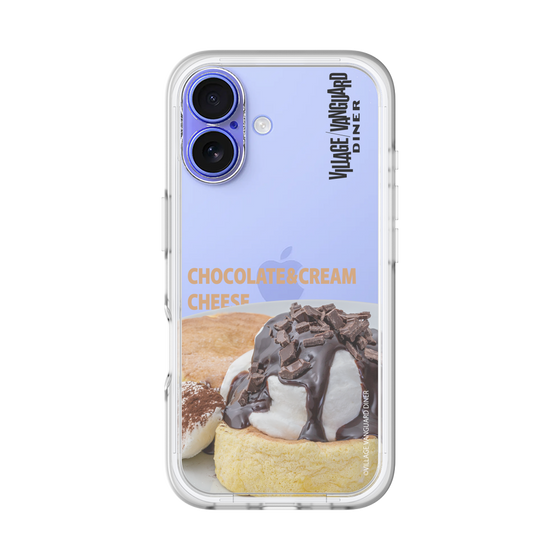 スリムプロテクションプレミアムケース［ ヴィレッジヴァンガードダイナー - チョコレート&クリームチーズパンケーキ ］