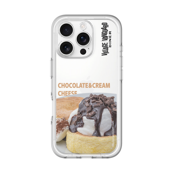 スリムプロテクションプレミアムケース［ ヴィレッジヴァンガードダイナー - チョコレート&クリームチーズパンケーキ ］