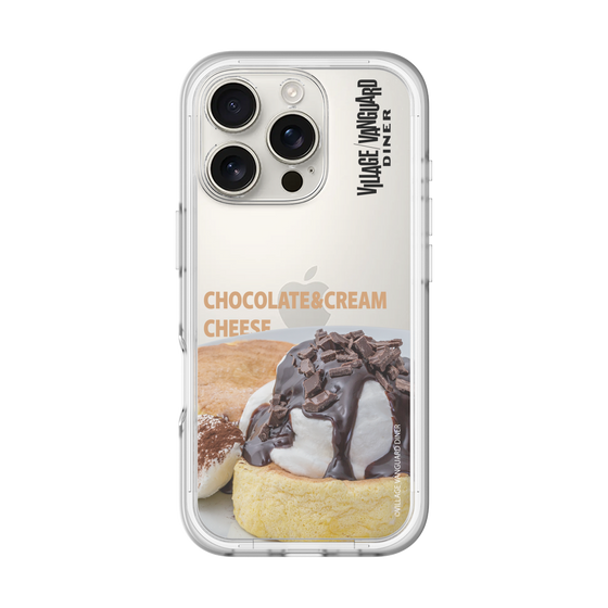 スリムプロテクションプレミアムケース［ ヴィレッジヴァンガードダイナー - チョコレート&クリームチーズパンケーキ ］