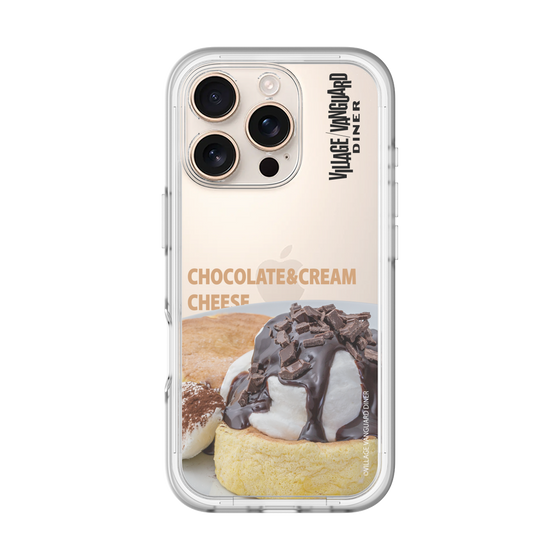 スリムプロテクションプレミアムケース［ ヴィレッジヴァンガードダイナー - チョコレート&クリームチーズパンケーキ ］