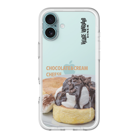 スリムプロテクションプレミアムケース［ ヴィレッジヴァンガードダイナー - チョコレート&クリームチーズパンケーキ ］
