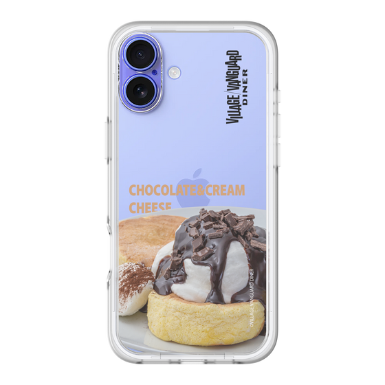 スリムプロテクションプレミアムケース［ ヴィレッジヴァンガードダイナー - チョコレート&クリームチーズパンケーキ ］