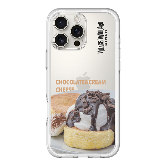 スリムプロテクションプレミアムケース［ ヴィレッジヴァンガードダイナー - チョコレート&クリームチーズパンケーキ ］