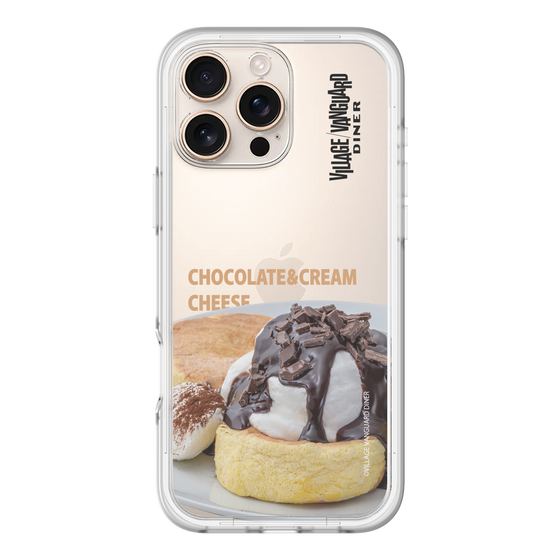 スリムプロテクションプレミアムケース［ ヴィレッジヴァンガードダイナー - チョコレート&クリームチーズパンケーキ ］
