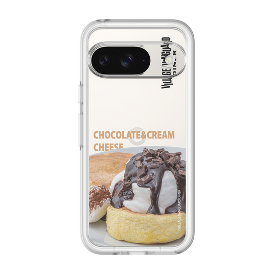 スリムプロテクションプレミアムケース［ ヴィレッジヴァンガードダイナー - チョコレート&クリームチーズパンケーキ ］
