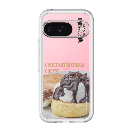 スリムプロテクションプレミアムケース［ ヴィレッジヴァンガードダイナー - チョコレート&クリームチーズパンケーキ ］