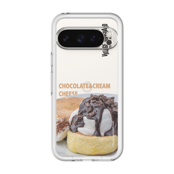 スリムプロテクションプレミアムケース［ ヴィレッジヴァンガードダイナー - チョコレート&クリームチーズパンケーキ ］