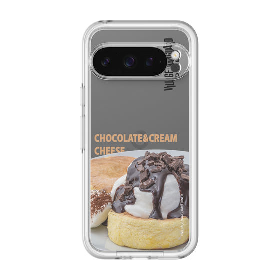 スリムプロテクションプレミアムケース［ ヴィレッジヴァンガードダイナー - チョコレート&クリームチーズパンケーキ ］