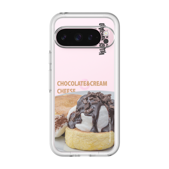 スリムプロテクションプレミアムケース［ ヴィレッジヴァンガードダイナー - チョコレート&クリームチーズパンケーキ ］