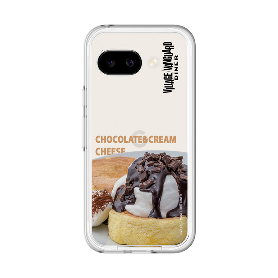 スリムプロテクションプレミアムケース［ ヴィレッジヴァンガードダイナー - チョコレート&クリームチーズパンケーキ ］