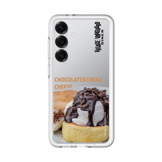 スリムプロテクションプレミアムケース［ ヴィレッジヴァンガードダイナー - チョコレート&クリームチーズパンケーキ ］