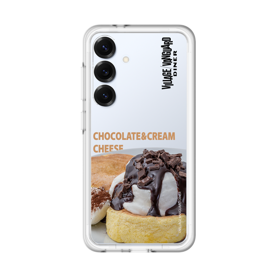 スリムプロテクションプレミアムケース［ ヴィレッジヴァンガードダイナー - チョコレート&クリームチーズパンケーキ ］