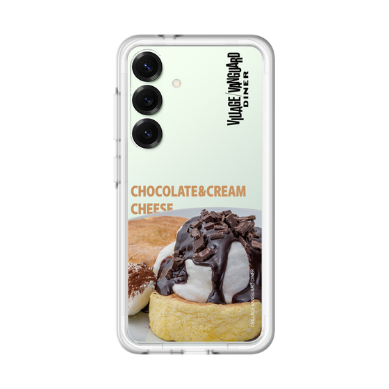 スリムプロテクションプレミアムケース［ ヴィレッジヴァンガードダイナー - チョコレート&クリームチーズパンケーキ ］