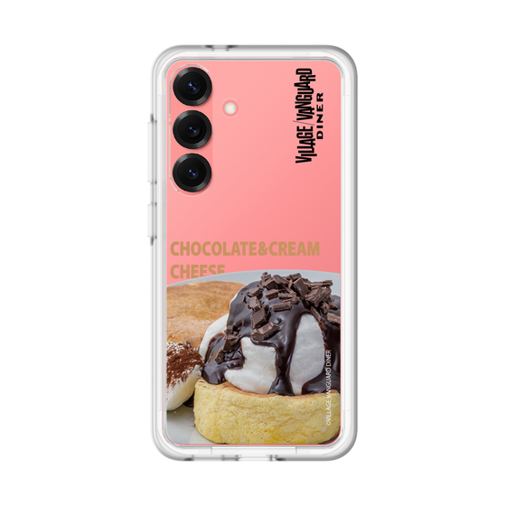 スリムプロテクションプレミアムケース［ ヴィレッジヴァンガードダイナー - チョコレート&クリームチーズパンケーキ ］