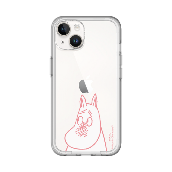 スリムプロテクションプレミアムケース［ MOOMIN - Blushing face ］
