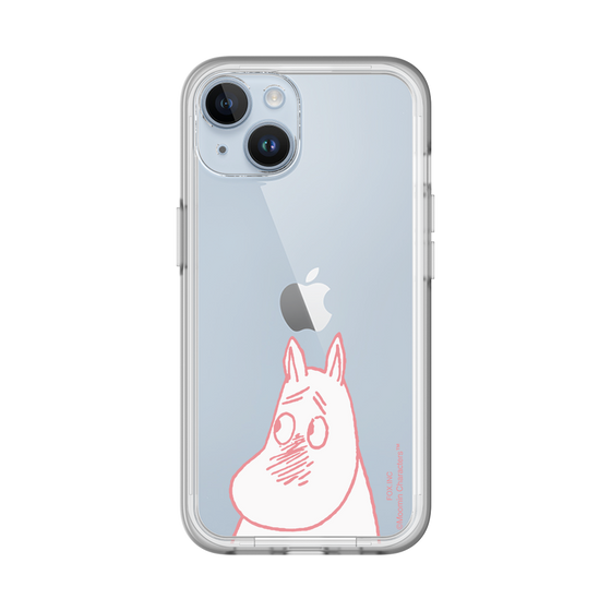 スリムプロテクションプレミアムケース［ MOOMIN - Blushing face ］