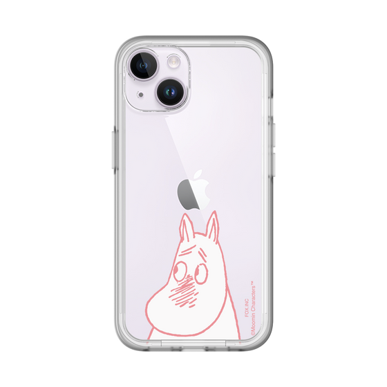 スリムプロテクションプレミアムケース［ MOOMIN - Blushing face ］