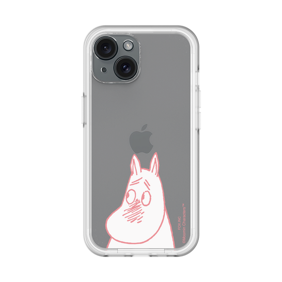 スリムプロテクションプレミアムケース［ MOOMIN - Blushing face ］