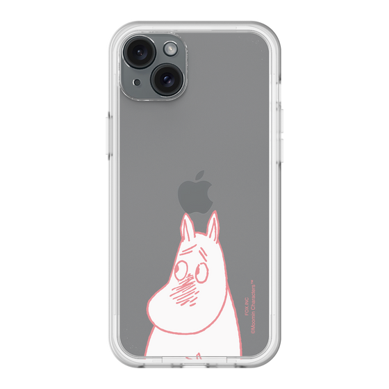 スリムプロテクションプレミアムケース［ MOOMIN - Blushing face ］