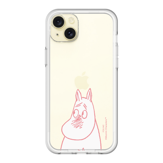 スリムプロテクションプレミアムケース［ MOOMIN - Blushing face ］