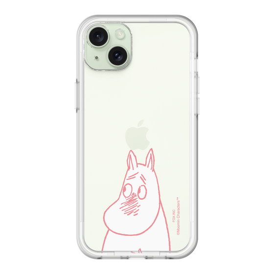 スリムプロテクションプレミアムケース［ MOOMIN - Blushing face ］
