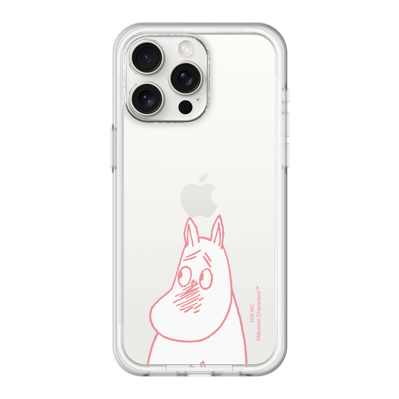 スリムプロテクションプレミアムケース［ MOOMIN - Blushing face ］