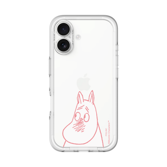 スリムプロテクションプレミアムケース［ MOOMIN - Blushing face ］