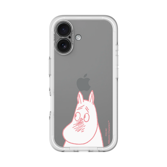 スリムプロテクションプレミアムケース［ MOOMIN - Blushing face ］
