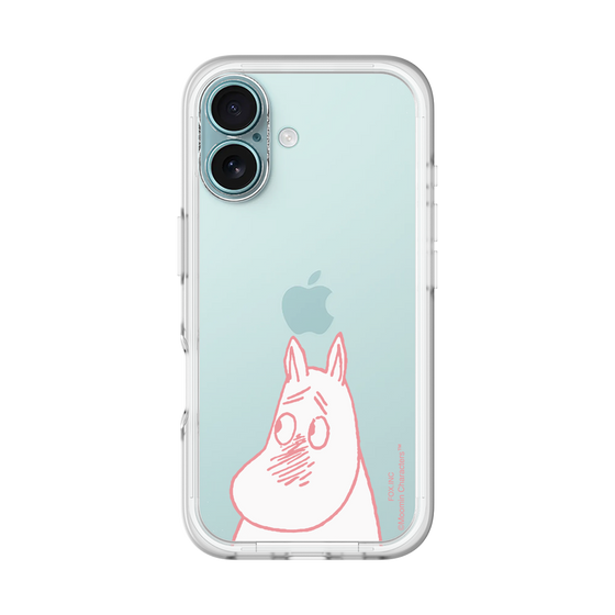 スリムプロテクションプレミアムケース［ MOOMIN - Blushing face ］