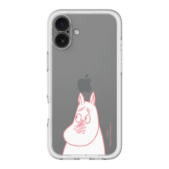 スリムプロテクションプレミアムケース［ MOOMIN - Blushing face ］