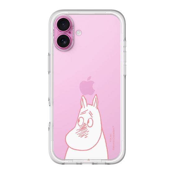 スリムプロテクションプレミアムケース［ MOOMIN - Blushing face ］