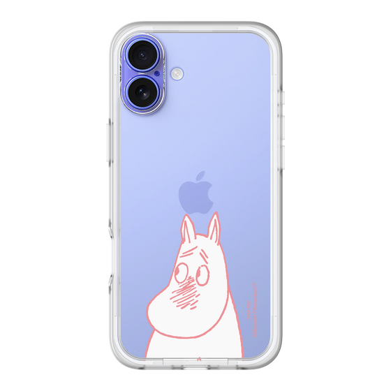 スリムプロテクションプレミアムケース［ MOOMIN - Blushing face ］