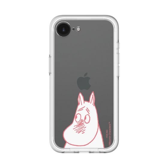 スリムプロテクションプレミアムケース［ MOOMIN - Blushing face ］
