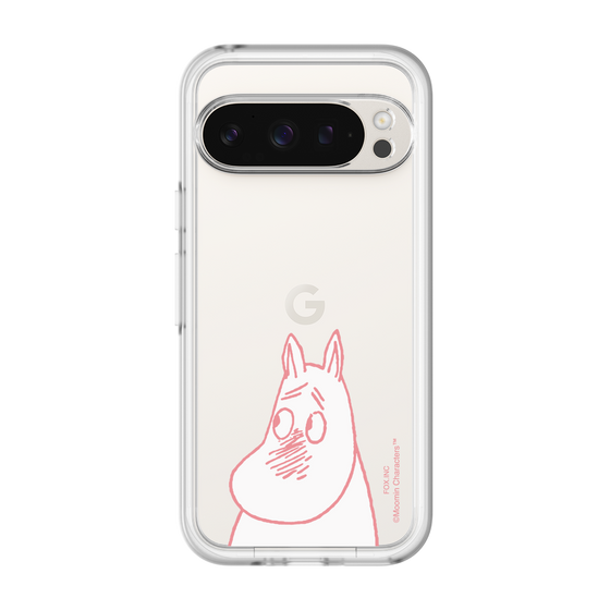 スリムプロテクションプレミアムケース［ MOOMIN - Blushing face ］