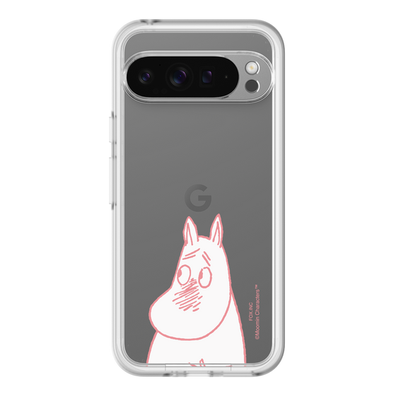 スリムプロテクションプレミアムケース［ MOOMIN - Blushing face ］