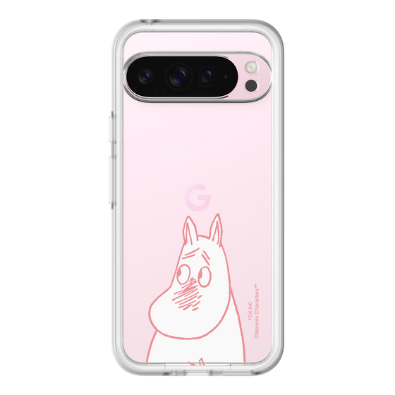 スリムプロテクションプレミアムケース［ MOOMIN - Blushing face ］