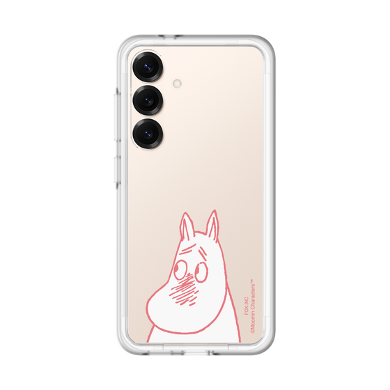 スリムプロテクションプレミアムケース［ MOOMIN - Blushing face ］