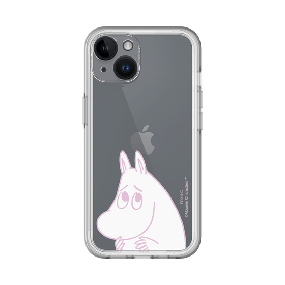 スリムプロテクションプレミアムケース［ MOOMIN - Fearful face ］