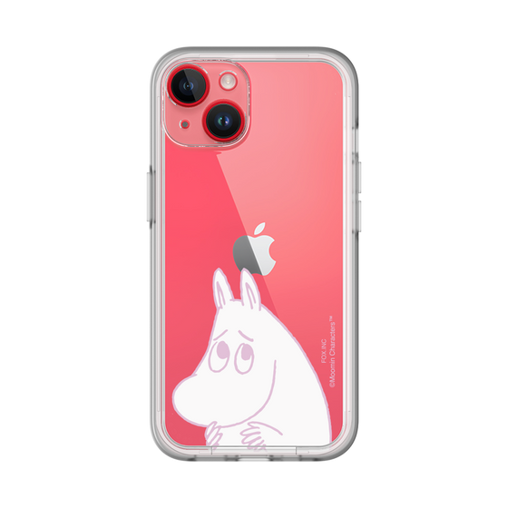 スリムプロテクションプレミアムケース［ MOOMIN - Fearful face ］