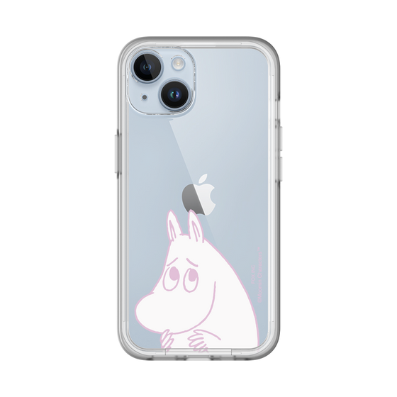 スリムプロテクションプレミアムケース［ MOOMIN - Fearful face ］