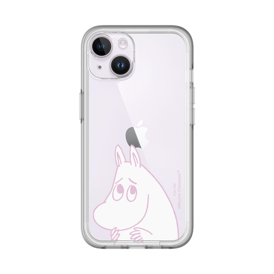 スリムプロテクションプレミアムケース［ MOOMIN - Fearful face ］