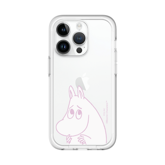 スリムプロテクションプレミアムケース［ MOOMIN - Fearful face ］