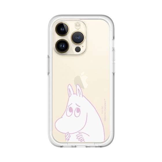スリムプロテクションプレミアムケース［ MOOMIN - Fearful face ］