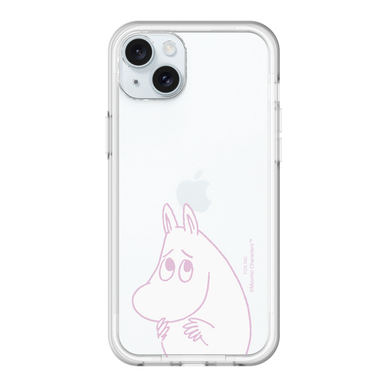 スリムプロテクションプレミアムケース［ MOOMIN - Fearful face ］