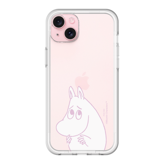 スリムプロテクションプレミアムケース［ MOOMIN - Fearful face ］