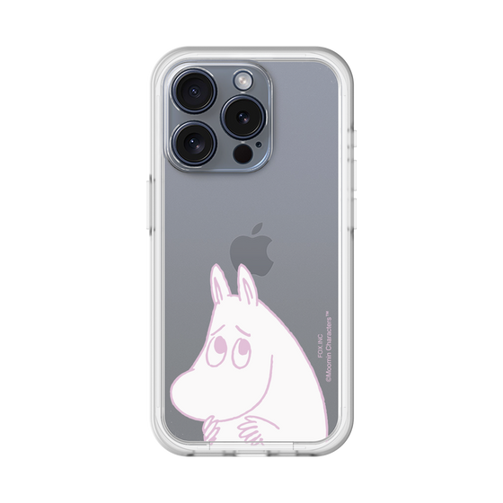 スリムプロテクションプレミアムケース［ MOOMIN - Fearful face ］