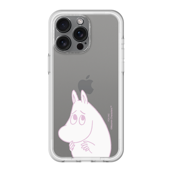 スリムプロテクションプレミアムケース［ MOOMIN - Fearful face ］
