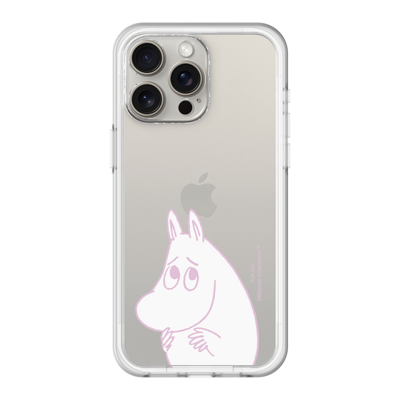 スリムプロテクションプレミアムケース［ MOOMIN - Fearful face ］