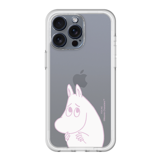 スリムプロテクションプレミアムケース［ MOOMIN - Fearful face ］