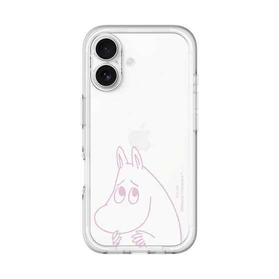 スリムプロテクションプレミアムケース［ MOOMIN - Fearful face ］